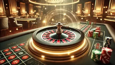 Roulette table at Grosvenor