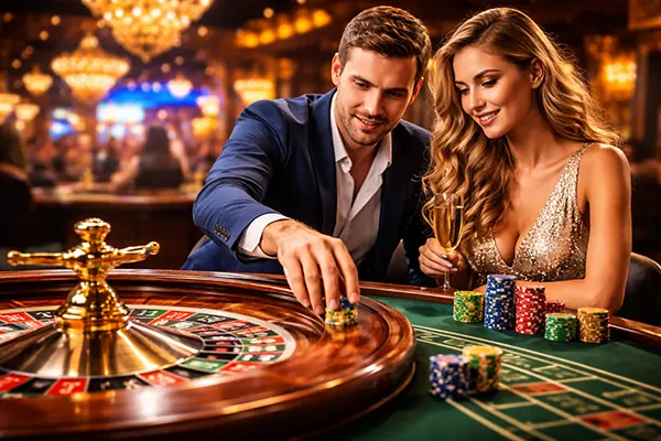 Roulette spinning ball