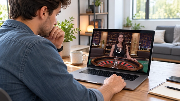 Live roulette connection
